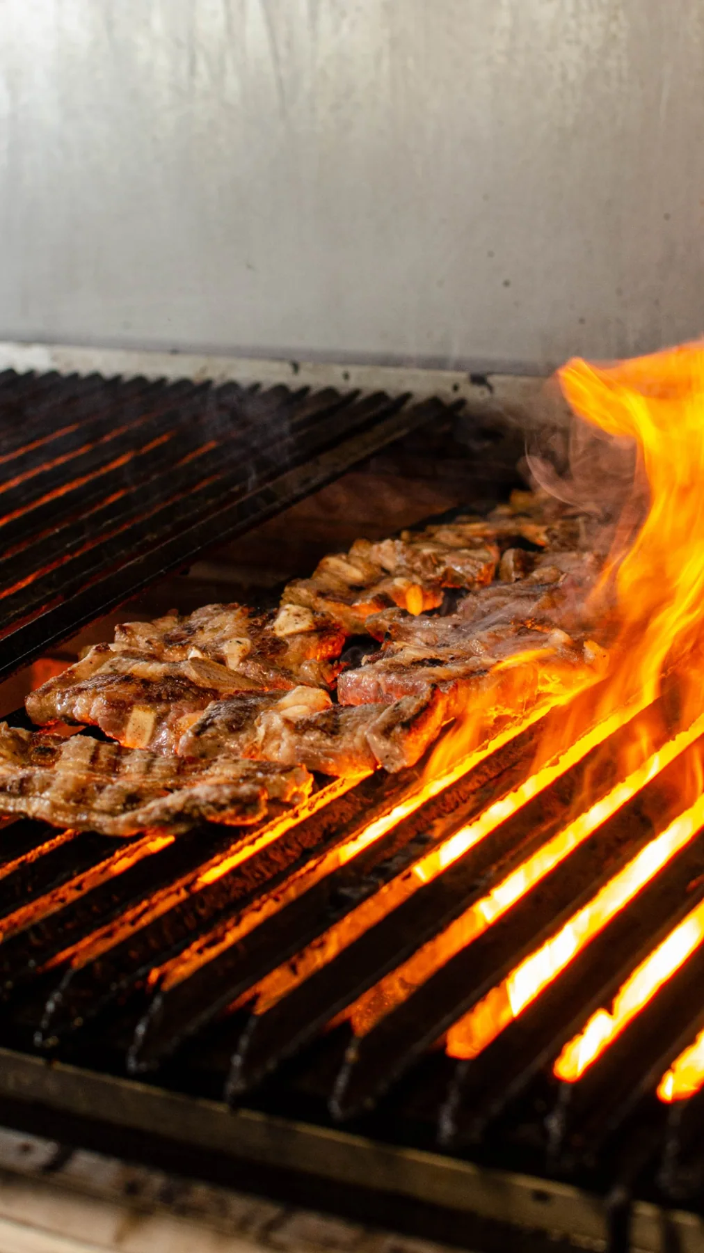 Carne na brasa